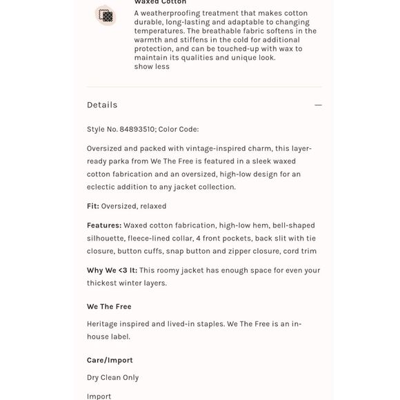 Free People Black Oversized Jacket - Picture 5 of 14